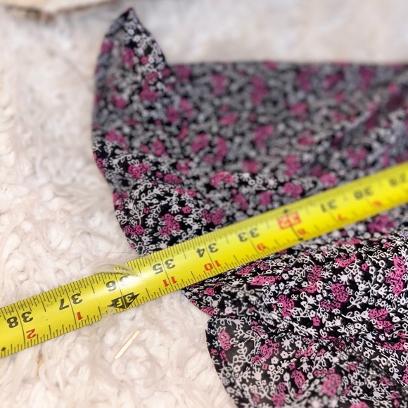 NWT Revolve Floret Studios Floral Chiffon Dress Med 32” D1 - Picture 8 of 11